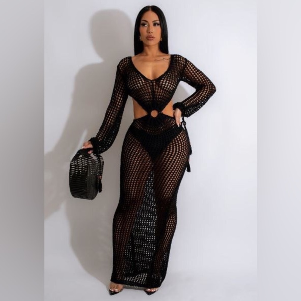 CROCHET COVER UP ONE PIECE